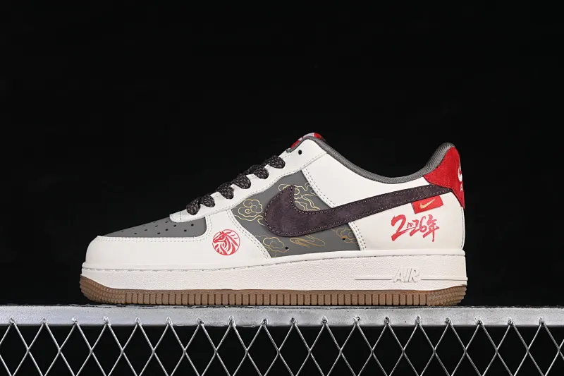 All categories Nk Air Force 1 Air Force series Nk Air Force 1 Low Air Force low-top Nike Air Force 1'07 Low Year of the Horse limited edition Air Force 1 low-top casual sneakers QW5288-137